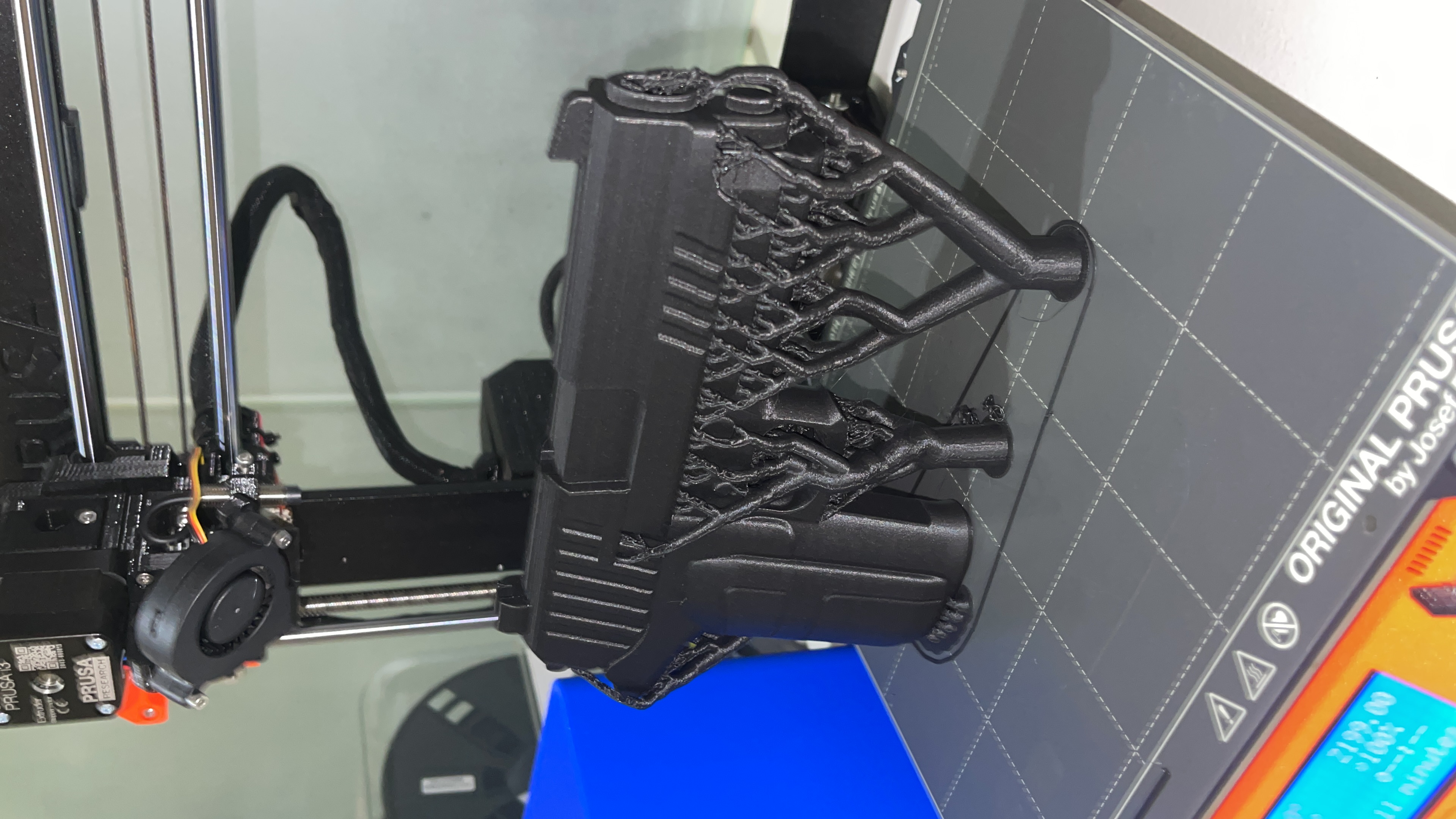 Pieza impresa en 3D en PLA